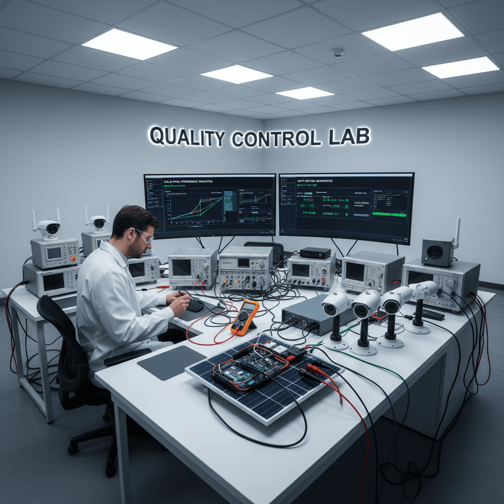System testing and performance verification setup